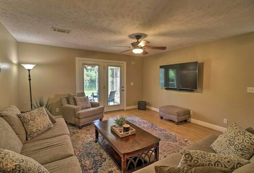 Large Home On White River W/ Fire Pit & Grill!