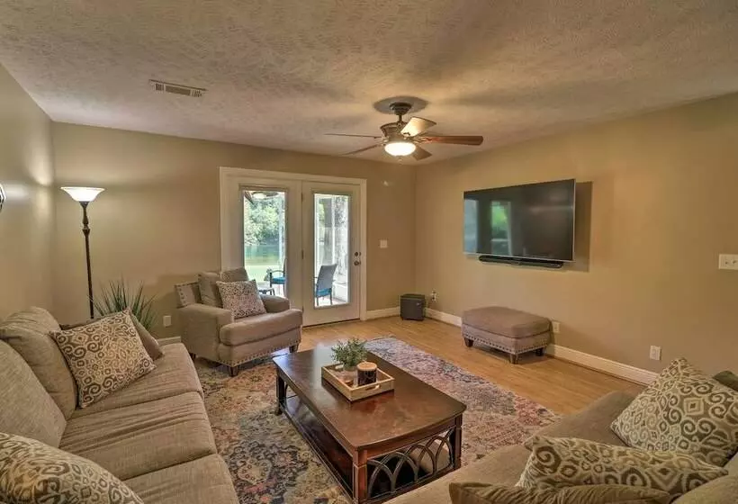 Large Home On White River W/ Fire Pit & Grill!