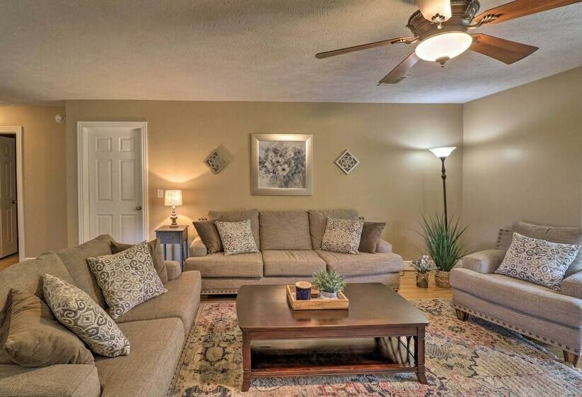 Large Home On White River W/ Fire Pit & Grill!