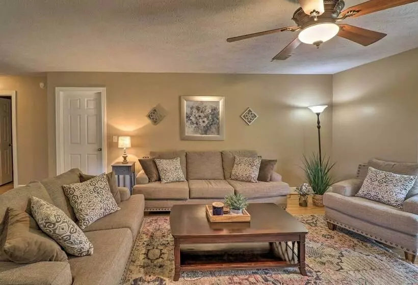 Large Home On White River W/ Fire Pit & Grill!