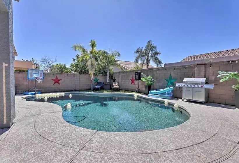 Luxe Gilbert Retreat W/ Private Pool & Game Room!