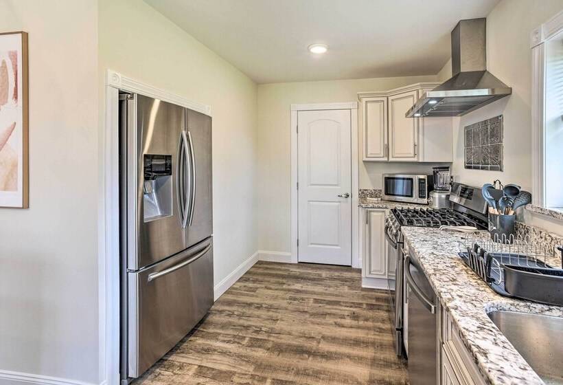 Modern Chic Athens Home Fish, Ski & Swim!