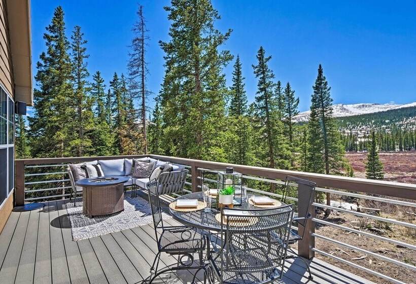 Nomad Haus W/ Mtn Views & Deck 25 Mi To Breck!