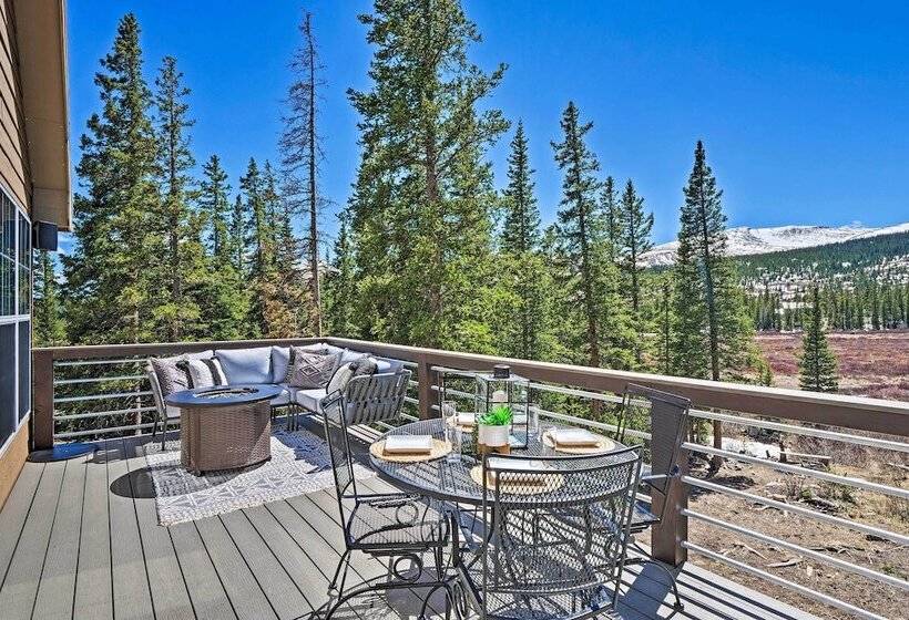 Nomad Haus W/ Mtn Views & Deck 25 Mi To Breck!