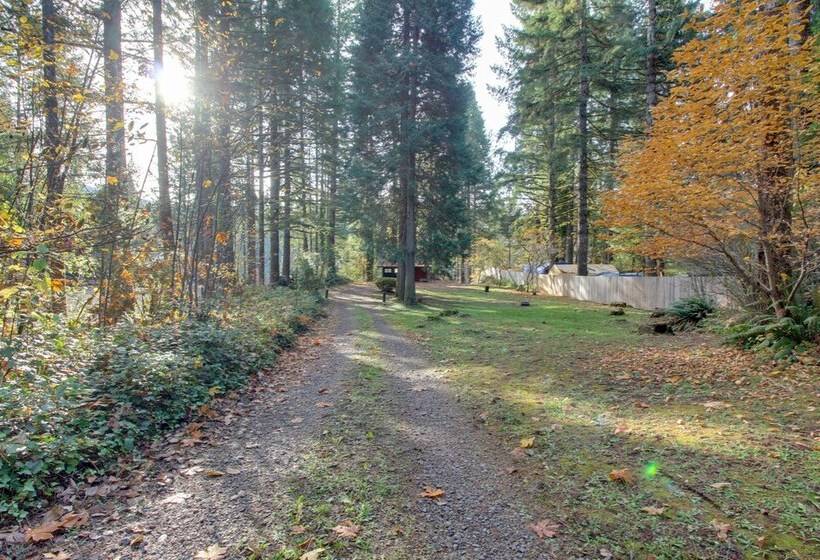 Peaceful Mckenzie River Retreat: Fish, Hike, & Ski