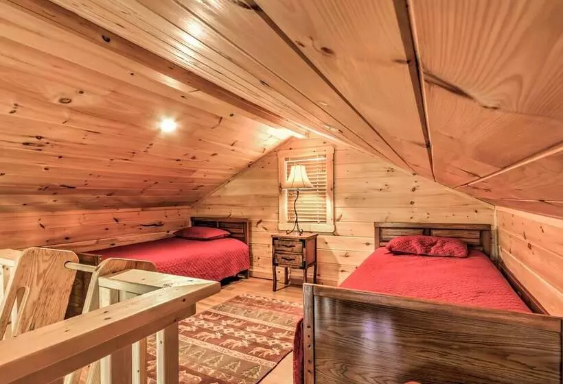 Hot Tub & Loft: Mountain View Sevierville Cabin