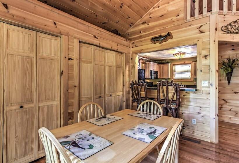 Hot Tub & Loft: Mountain View Sevierville Cabin