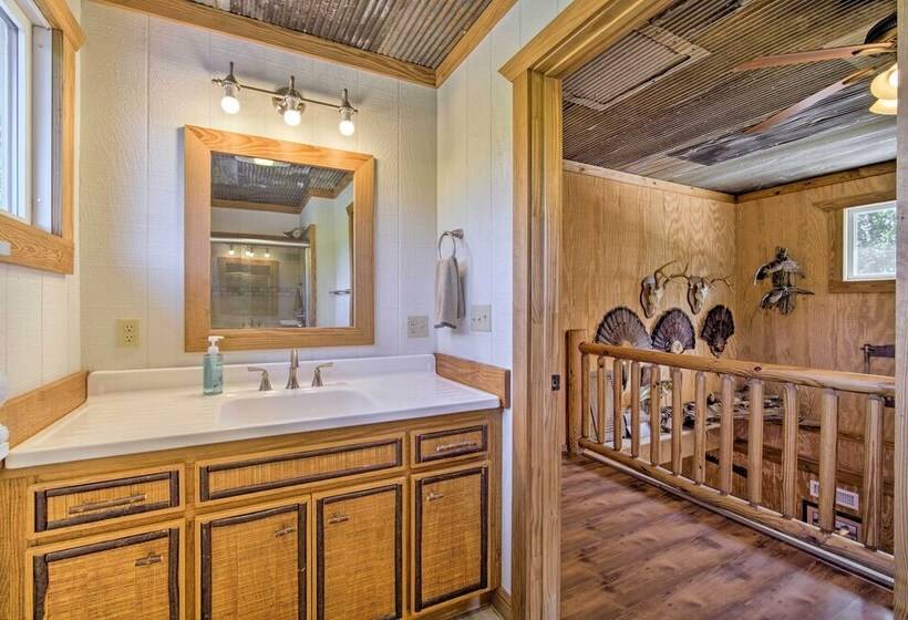 River Bend Lodge Heflin Home In The Woods!