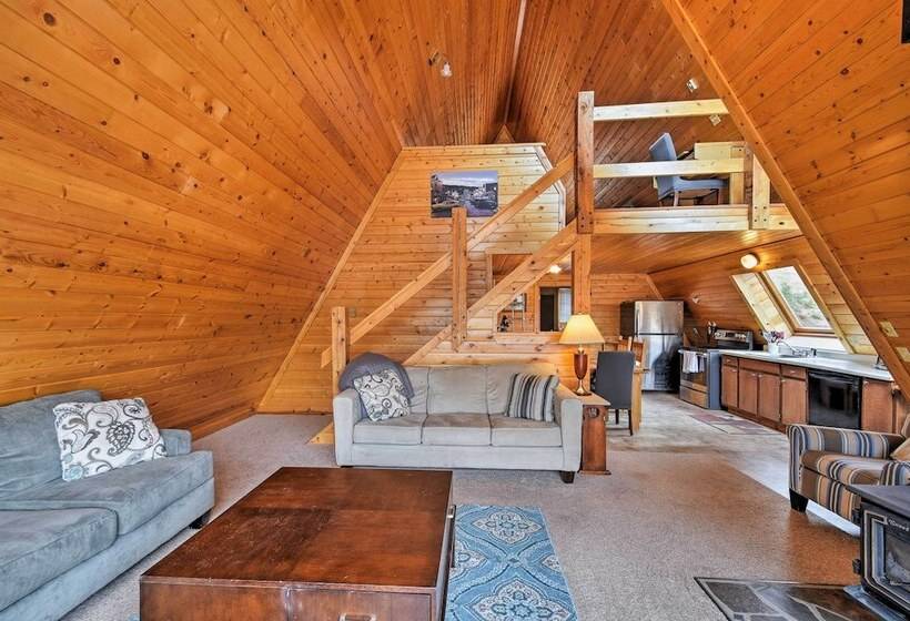 A Frame Cabin W/ Mtn Views: 4 Mi To Cripple Creek!