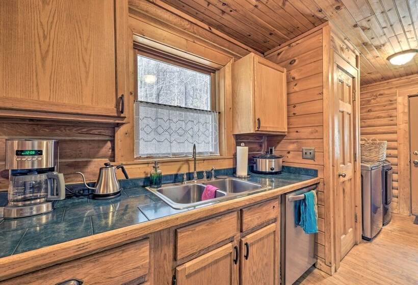 Cozy Blue Ridge Mountain Cabin On 18 Acre Lot