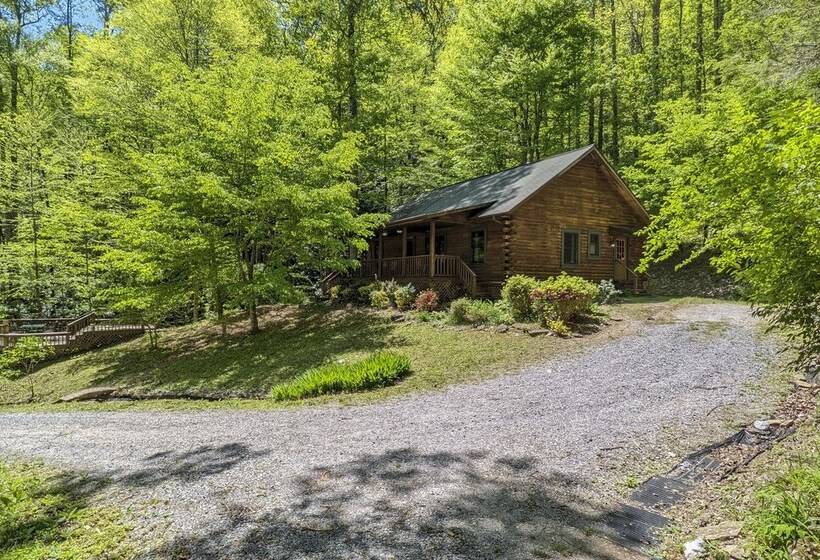 Cozy Blue Ridge Mountain Cabin On 18 Acre Lot