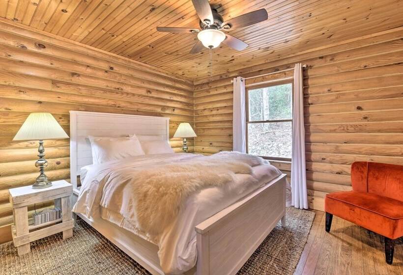 Cozy Blue Ridge Mountain Cabin On 18 Acre Lot