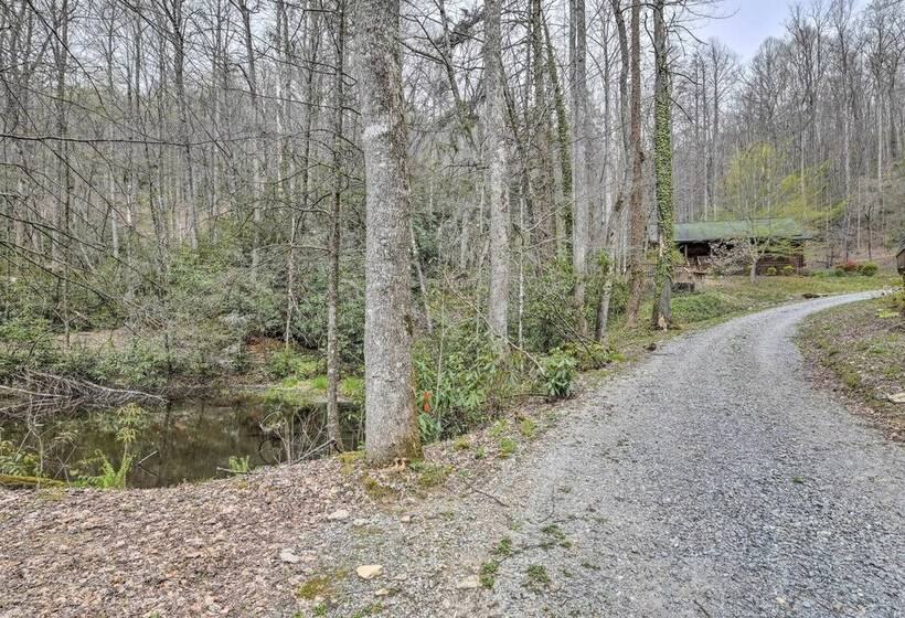 Cozy Blue Ridge Mountain Cabin On 18 Acre Lot