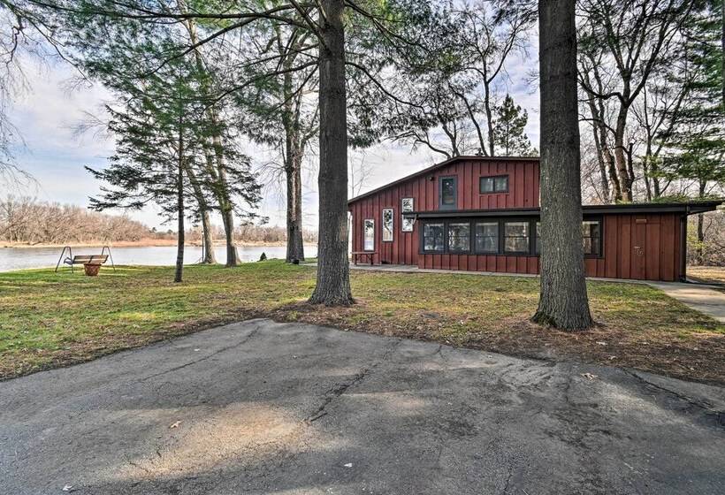 Eagles Nest   Baraboo Cabin On Wisconsin River!