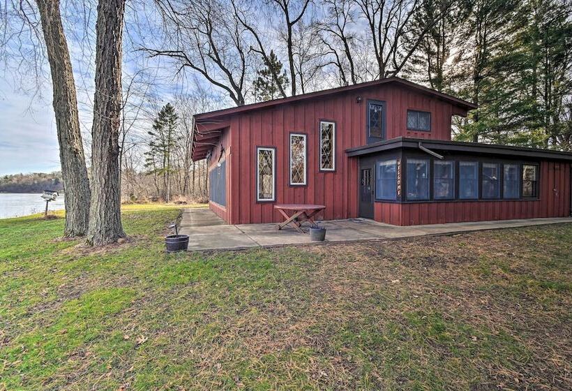Eagles Nest   Baraboo Cabin On Wisconsin River!