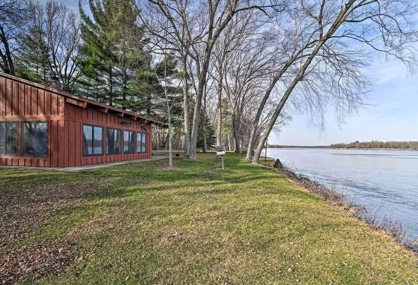 Eagles Nest   Baraboo Cabin On Wisconsin River!