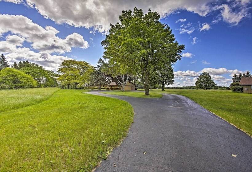 Game Room & Deck: Spacious Traverse City Home!
