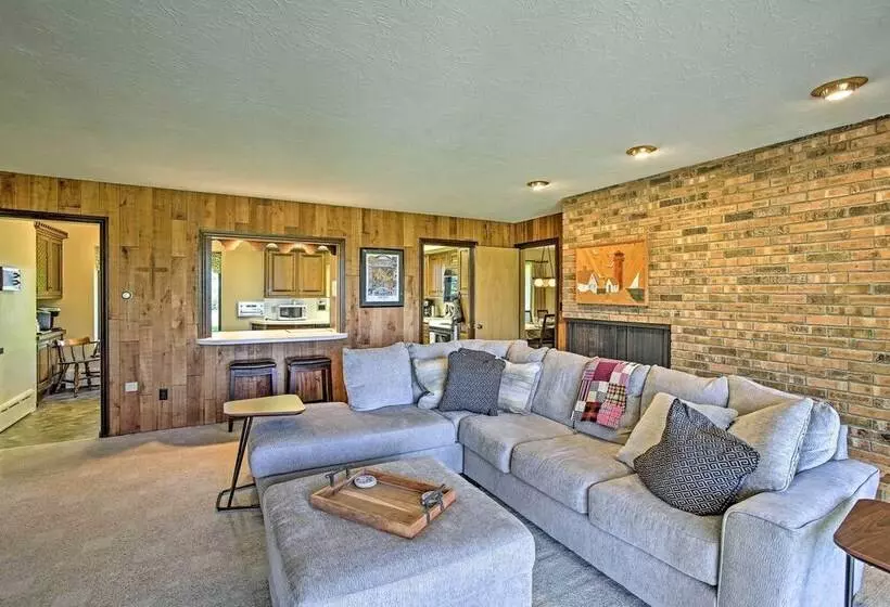 Game Room & Deck: Spacious Traverse City Home!