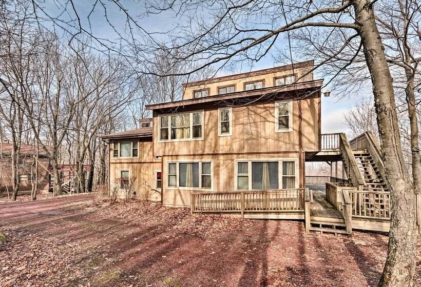 Lake Harmony Home W/ Community Beach Access