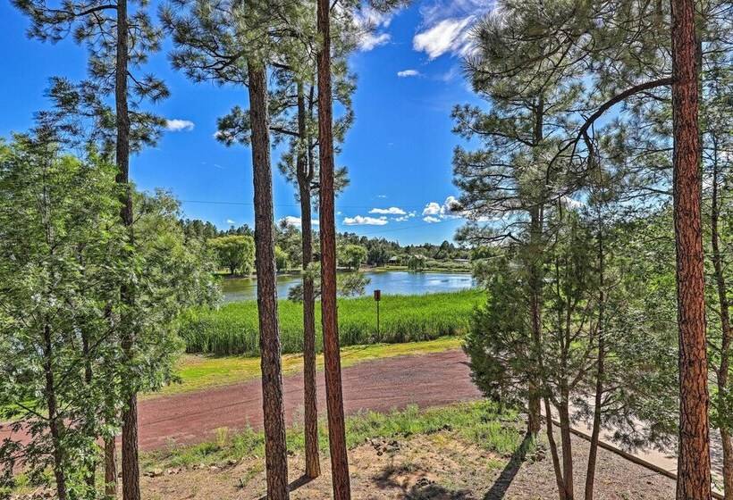 Serene Lakeside Cabin W/ Decks + Edler Lake Views!