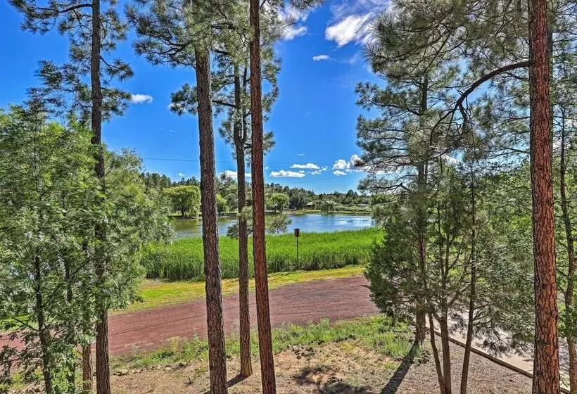 Serene Lakeside Cabin W/ Decks + Edler Lake Views!