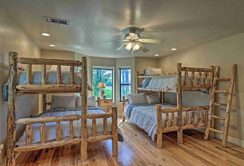 Serene Lakeside Cabin W/ Decks + Edler Lake Views!