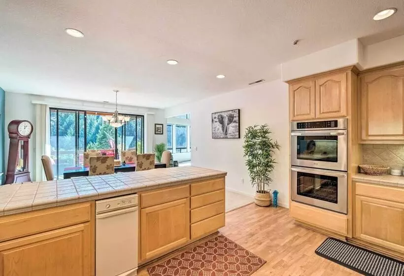 Deck & Views: Lush A Frame Cabin In Pioneer!