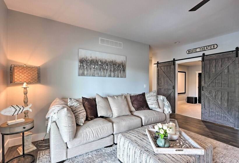 Boat Dock & Fire Pit: Luxe Osage Beach Lake House!