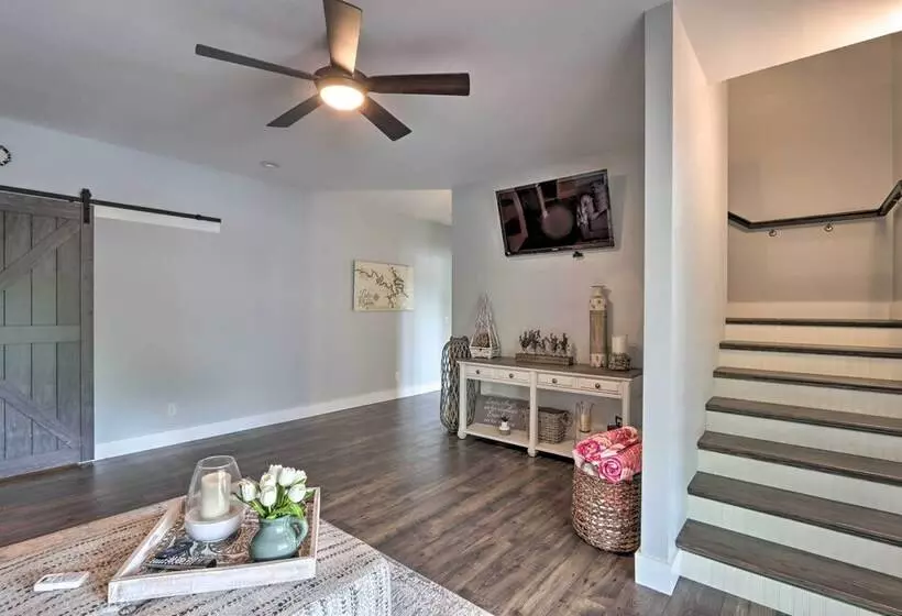 Boat Dock & Fire Pit: Luxe Osage Beach Lake House!