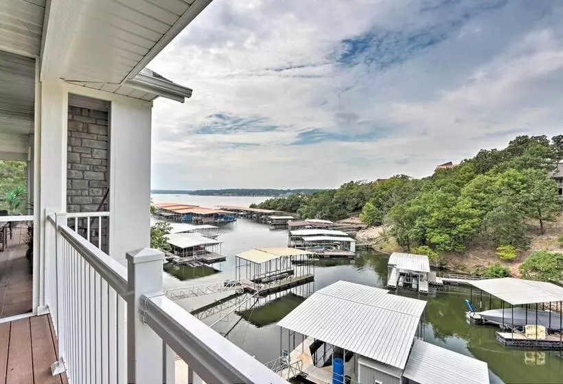 Boat Dock & Fire Pit: Luxe Osage Beach Lake House!