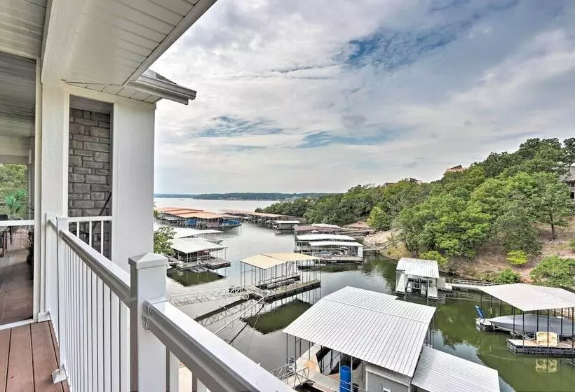Boat Dock & Fire Pit: Luxe Osage Beach Lake House!