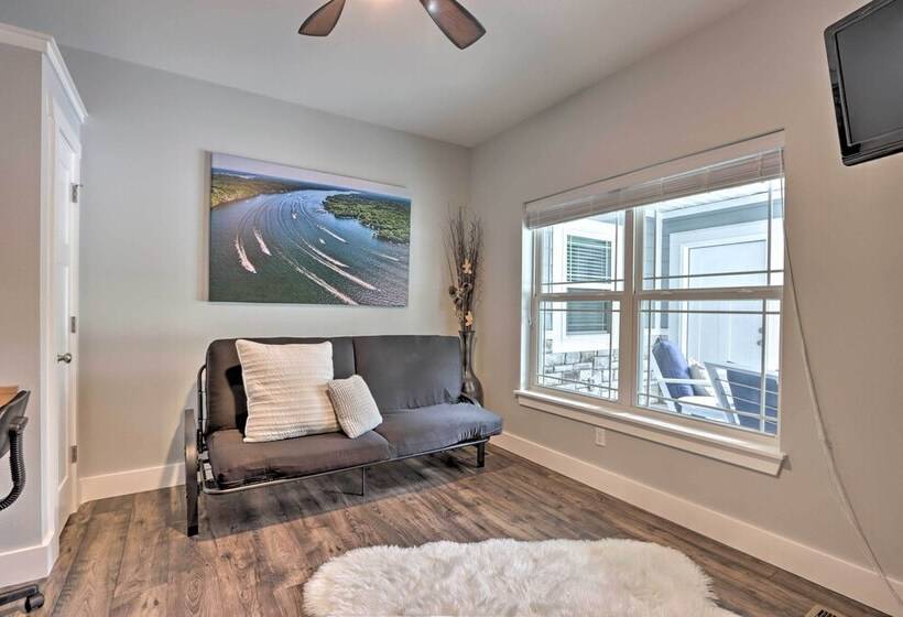 Boat Dock & Fire Pit: Luxe Osage Beach Lake House!