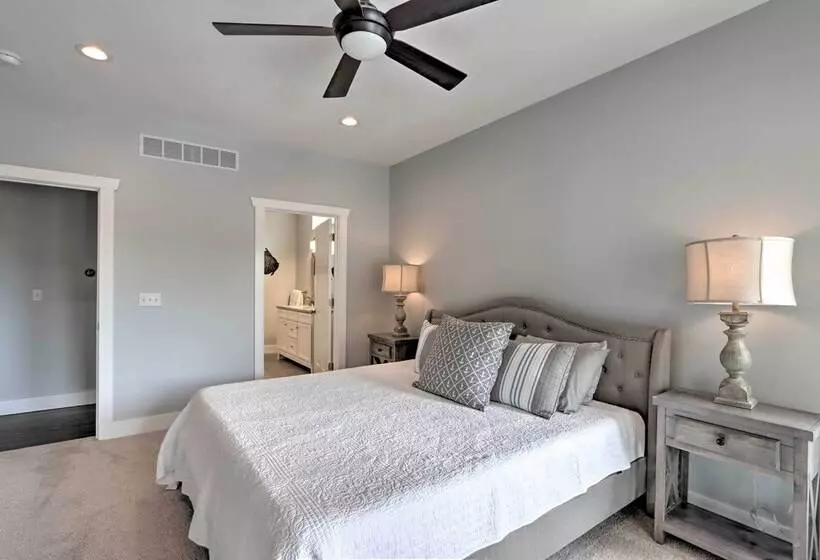 Boat Dock & Fire Pit: Luxe Osage Beach Lake House!