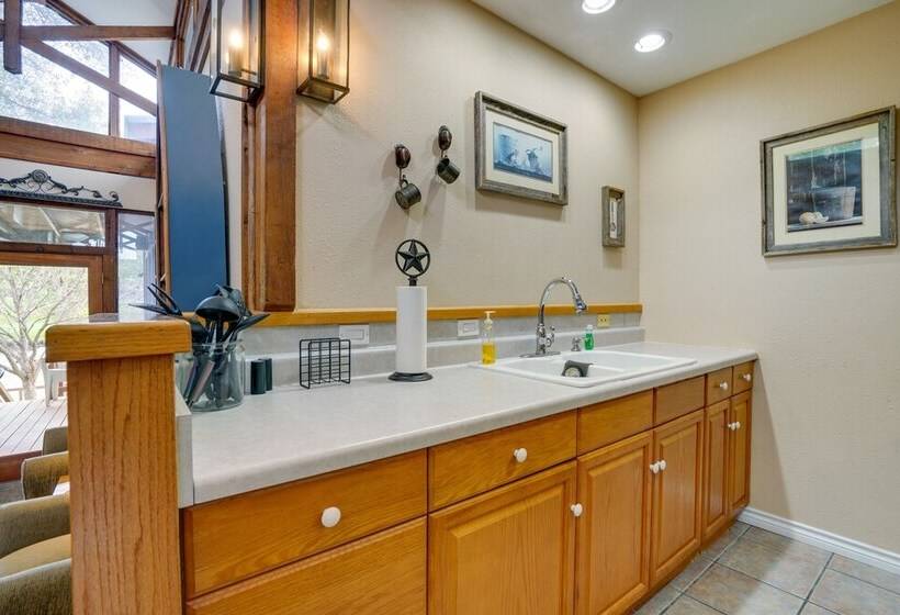 Deck & Gas Grill: Riverfront Mcqueeney Duplex