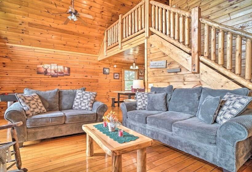 Mountain Pool Lodge Sevierville Cabin W/ Hot Tub