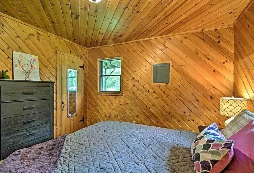 Riverfront Traverse City Cabin Near Snowmobiling!