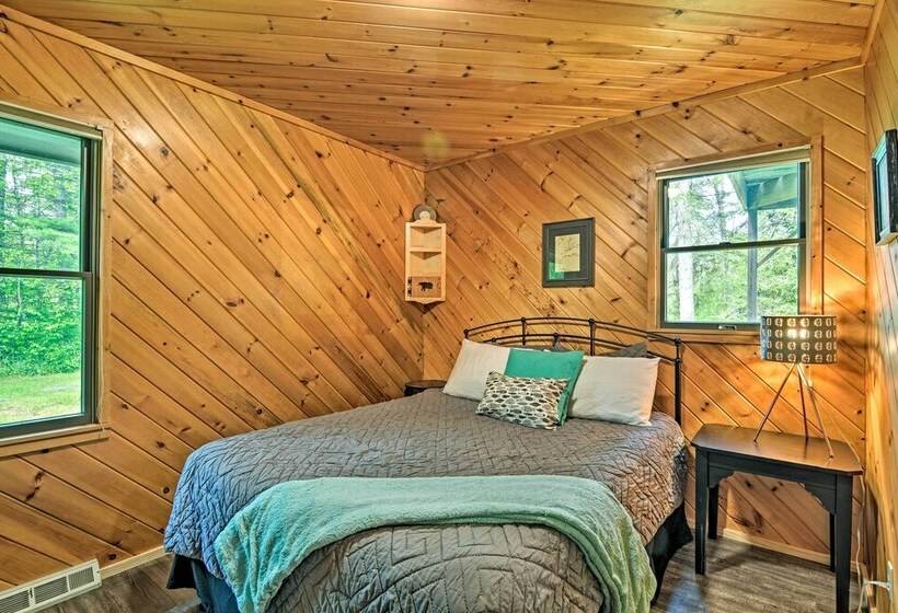 Riverfront Traverse City Cabin Near Snowmobiling!