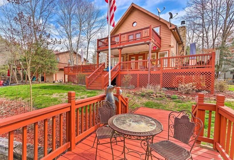 Awesome Murphy Cabin W/ Dock On Nottely River
