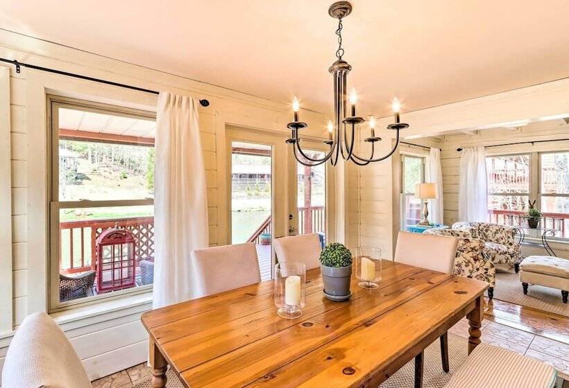 Awesome Murphy Cabin W/ Dock On Nottely River