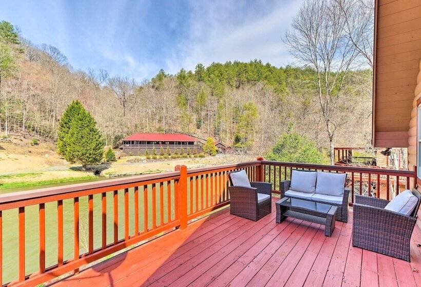 Awesome Murphy Cabin W/ Dock On Nottely River