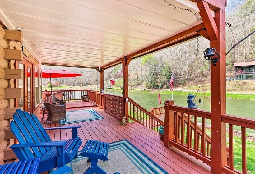 Awesome Murphy Cabin W/ Dock On Nottely River