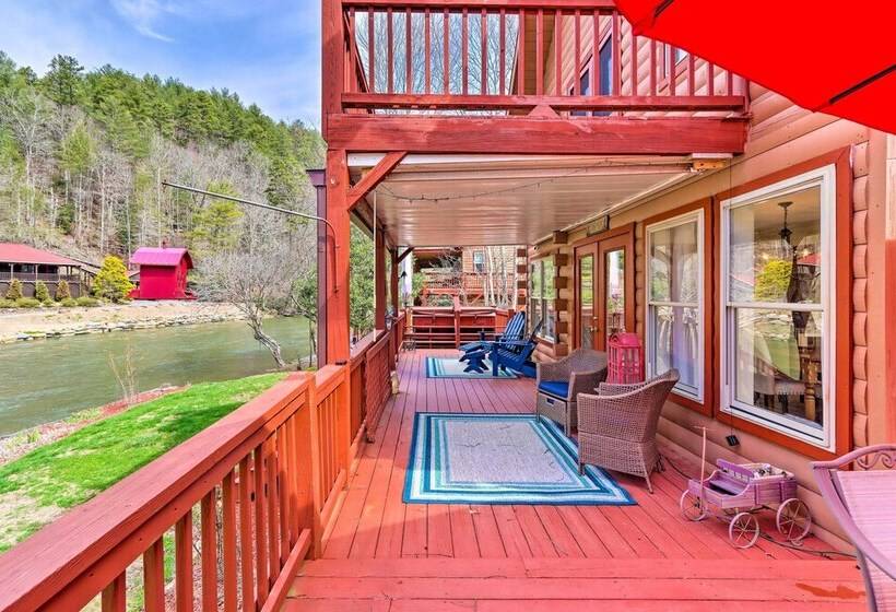 Awesome Murphy Cabin W/ Dock On Nottely River