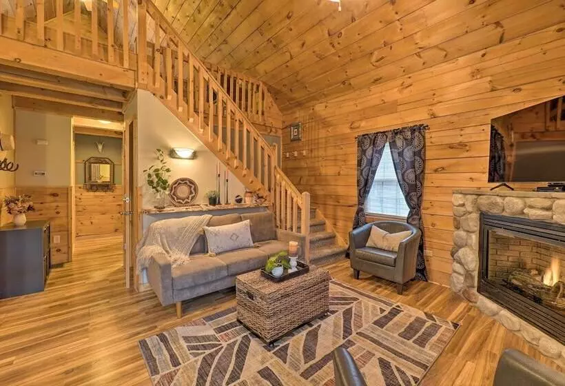 Charming Log Cabin At Double Jj Ranch Resort!