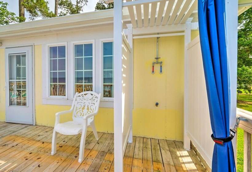 Coastal Escape: Bayfront Home W/ Dock & Views