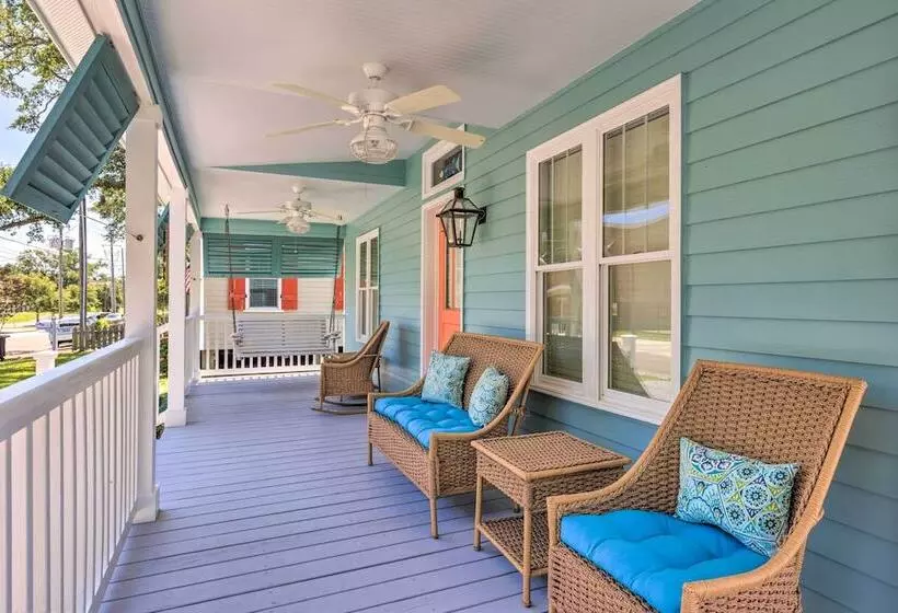 Cottage W/ Porch   3 Min Walk To Bay St Louis