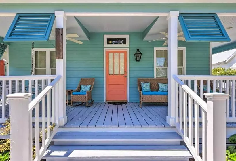 Cottage W/ Porch   3 Min Walk To Bay St Louis