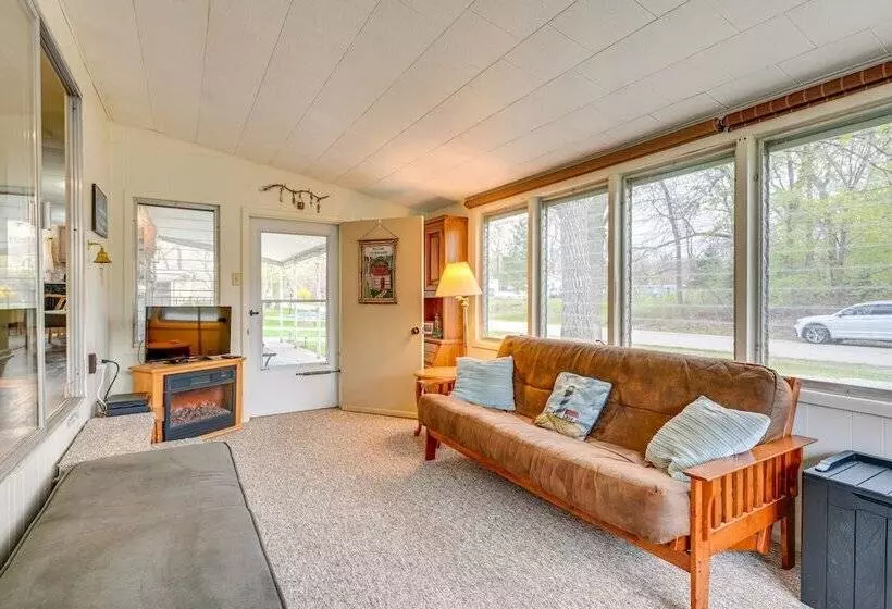 Walk To Lake Huron: Pet Friendly Caseville Cottage