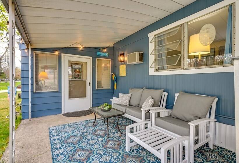 Walk To Lake Huron: Pet Friendly Caseville Cottage