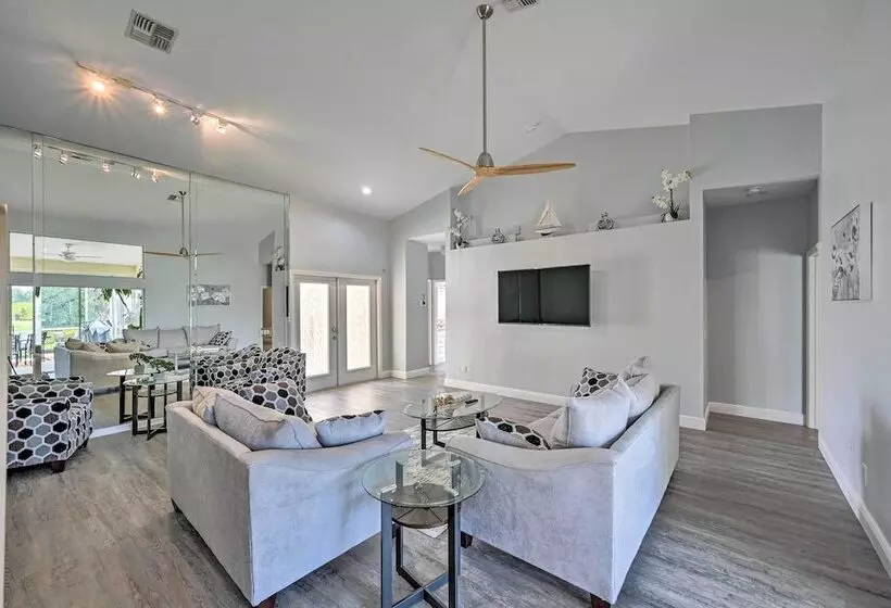 Lely Resort Home W/ Lanai   1 Mi To Golf Course!