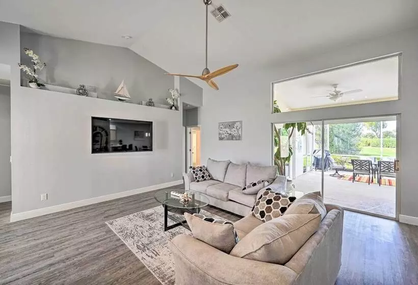 Lely Resort Home W/ Lanai   1 Mi To Golf Course!